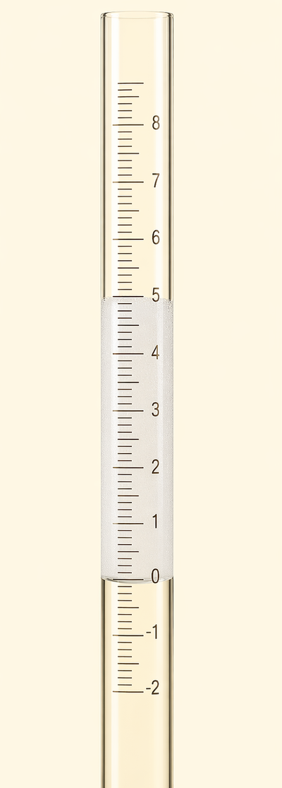 TESFAM burette foam measurement